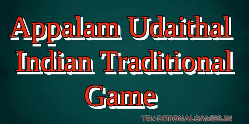 Appalam Udaithal Marriage Indian Game