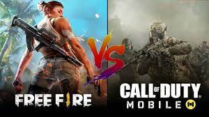 Garena Free Fire and Call Of Duty