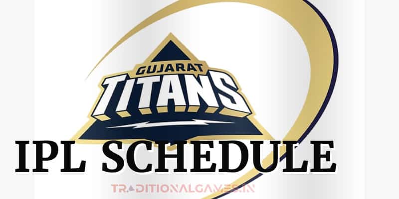 Gujarat Titans IPL Schedule 2023
