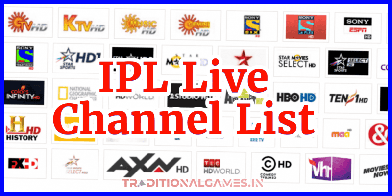 IPL 2023 Channel List