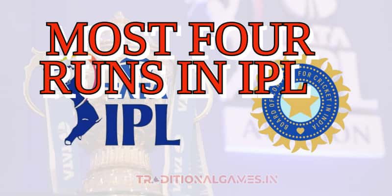 MOST FOUR RUNS IN IPL 2023