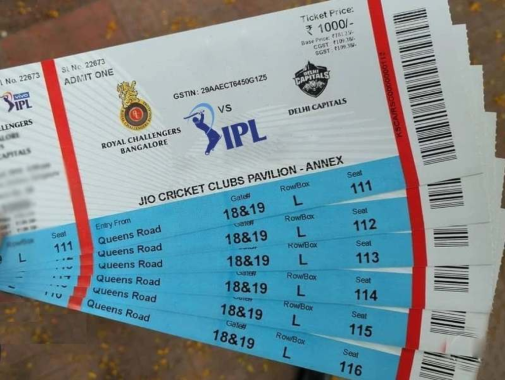 IPL Tickets Booking Online 2023