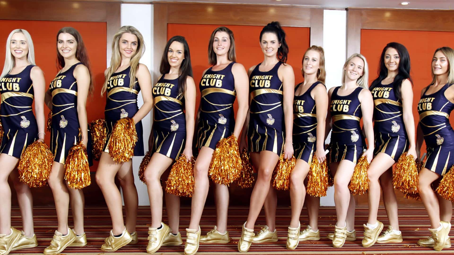 KKR cheerleaders