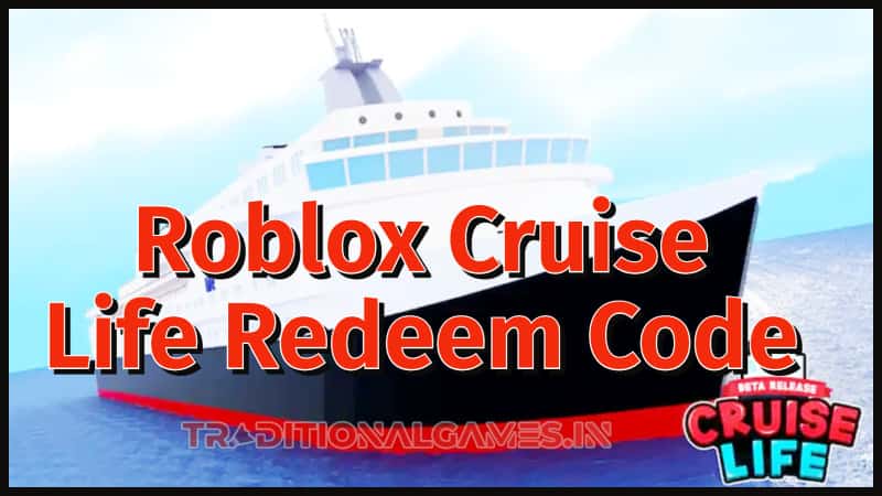 Roblox-Cruise-Life Redeem code