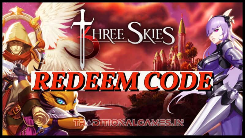 Three Skies Game Redeem Code 