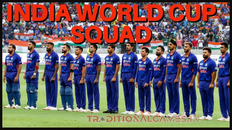 India Squad For world cup