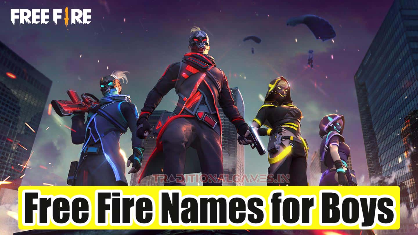 Free Fire Names for Boys