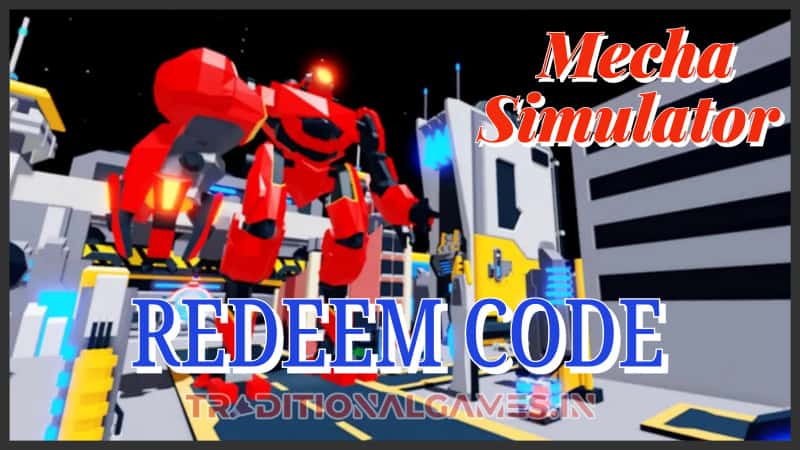 Roblox Mecha Simulator Redeem Code