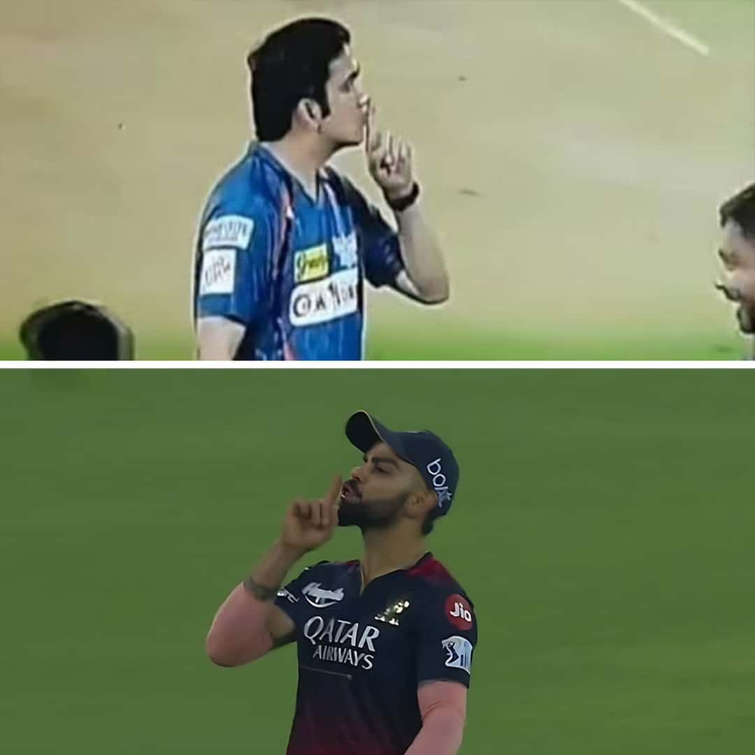 Watch Virat Kohli's reaction Video RCB vs LSG IPL