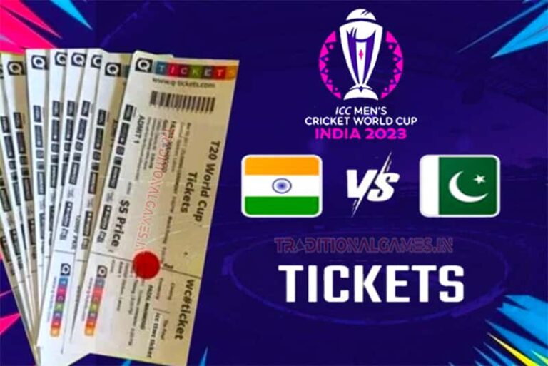 India vs Pakistan ODI World Cup 2024 Tickets Booking Online, How ...