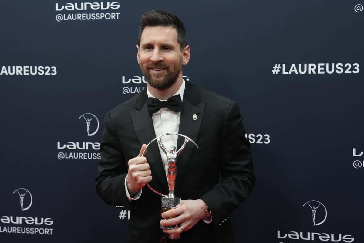 Messi 2023 Laureus World Sportsman of the Year 