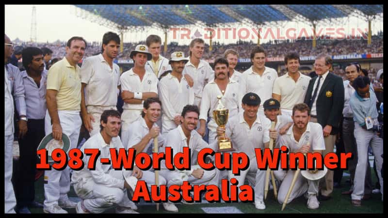 1987-World Cup Winner Australia