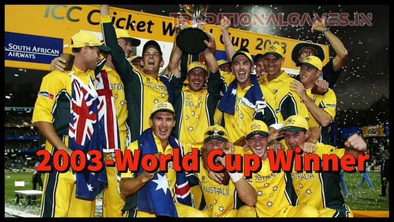 2003-World Cup Winner Australia