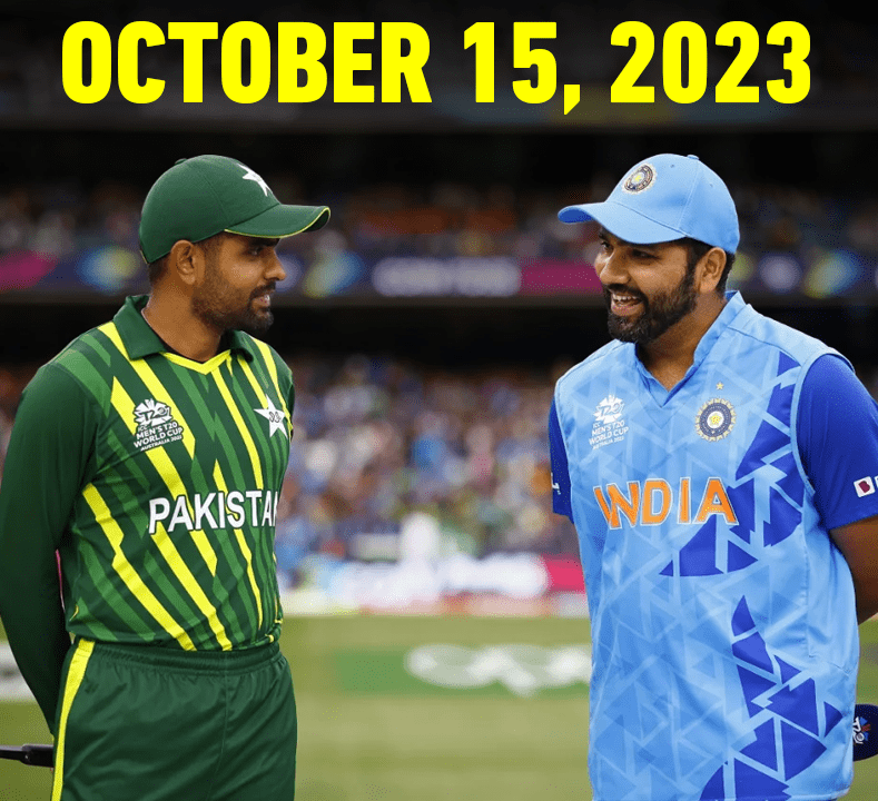 When is India vs Pakistan Match in Cricket Worldcup 2023?