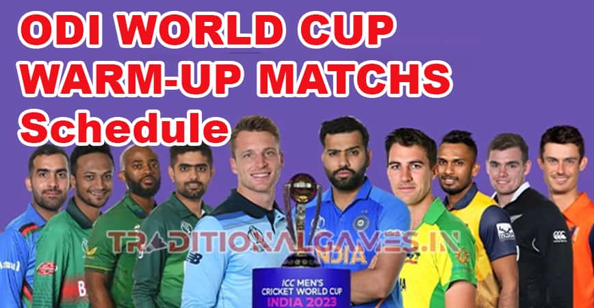 ICC Cricket World Cup Warm- Up Matches