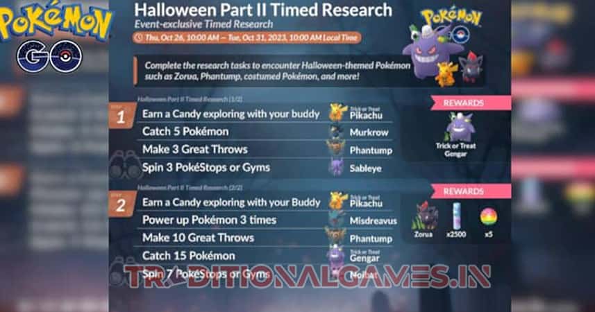 Pokemon Go Halloween Part 2