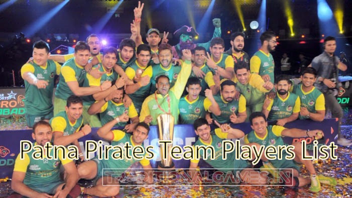 Patna Pirates Team Players List 2023 PKL 10