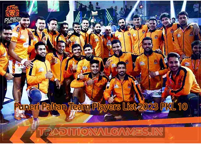 Puneri Paltan Team Players List 2023 PKL 10