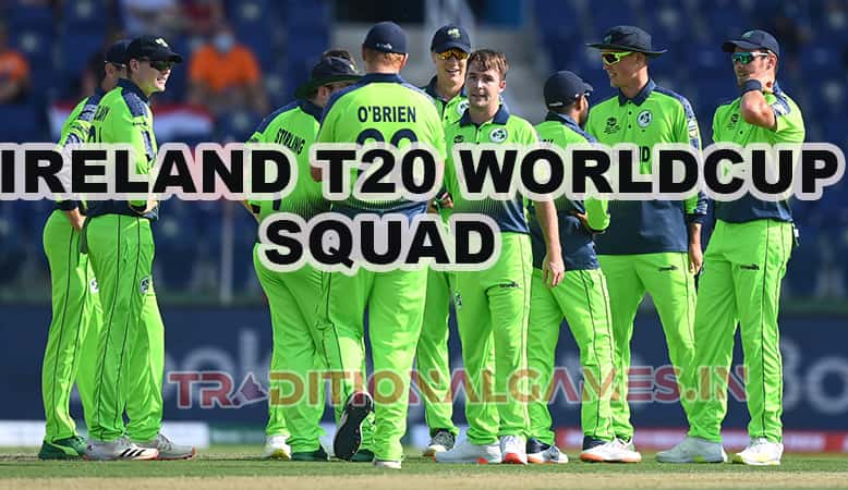 IRELAND T20 WORLDCUP SQUAD