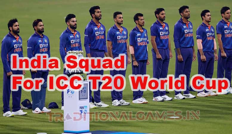 India Squad For T20 Worldcup 2024