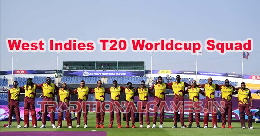 West Indies ICC T20 Woldcup Squad