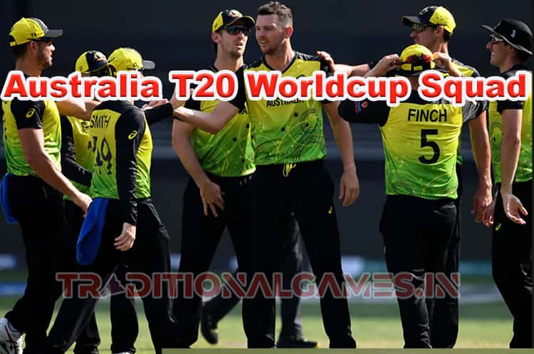 Australia T20 Worldcup Squad